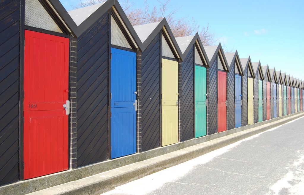 beach huts