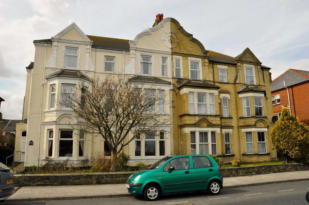 Double colour house in Lowestoft