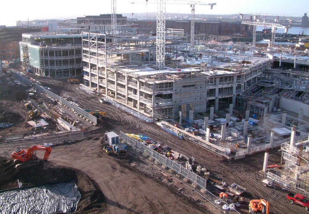 Liverpools latest building project - Dec 2006
