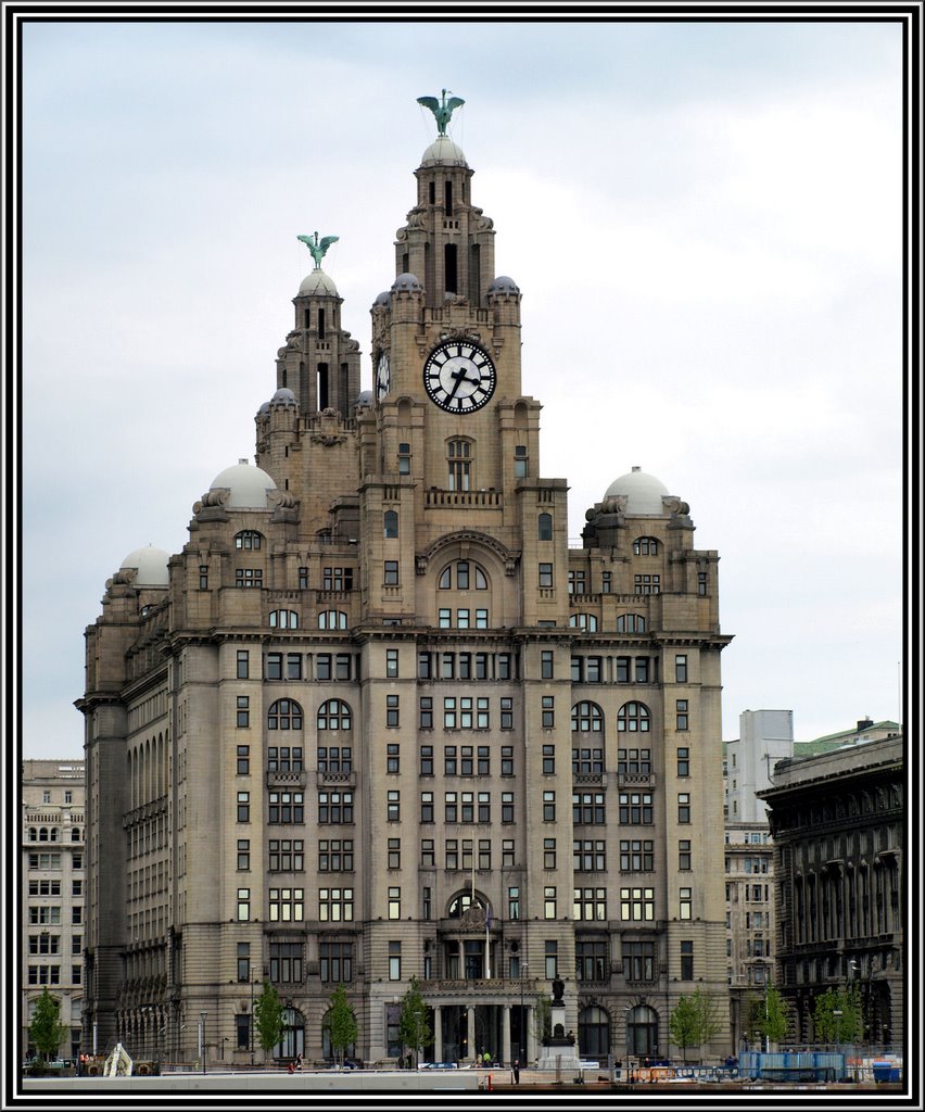 The Royal Liver Buiding in Liverpool