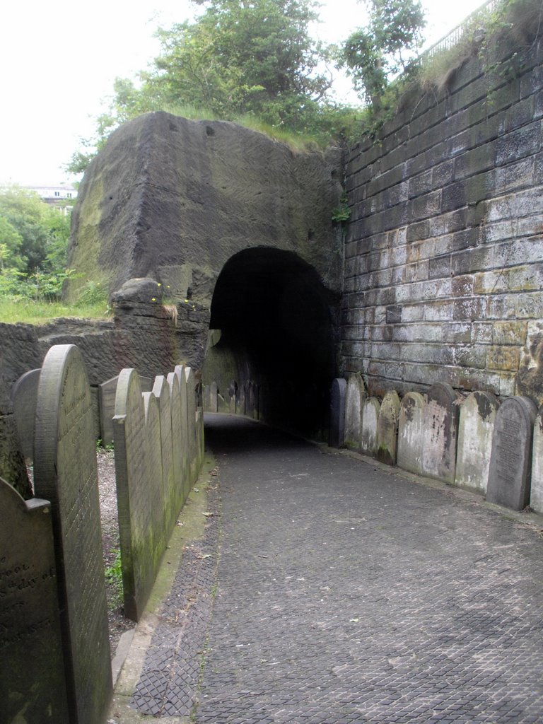 path to the graveyard.