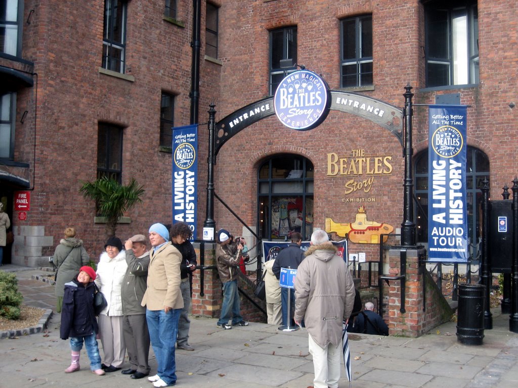 Liverpool, England. The Beatles Story.