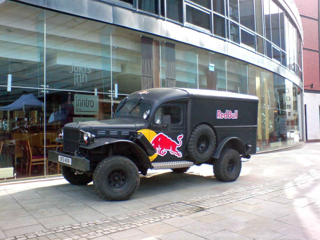 Red Bull Truck, Brewery Place, Leeds