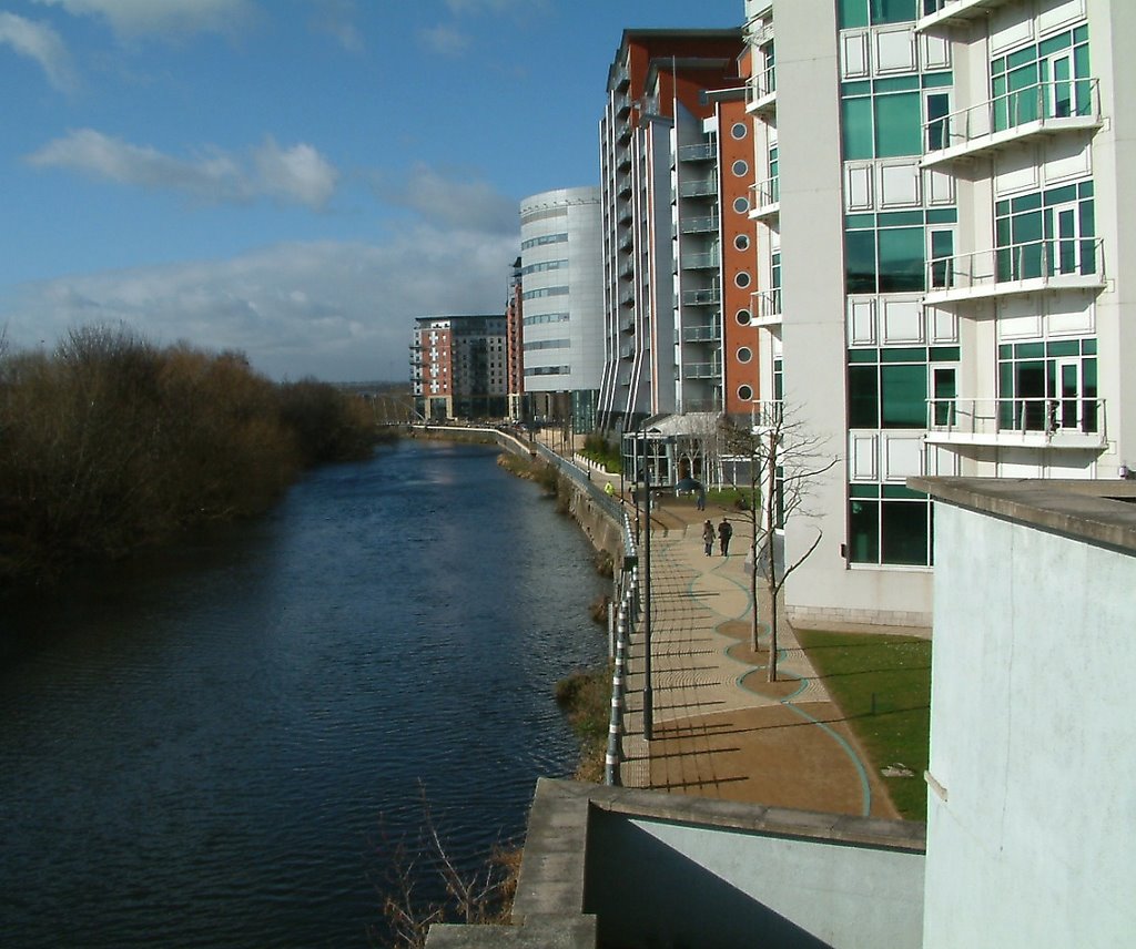 Leeds Aireside west of railway station