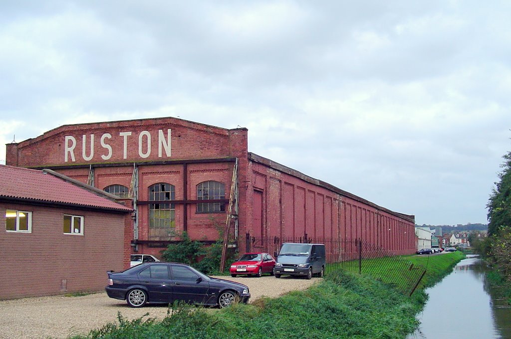 Ruston`s old engine works in Lincoln