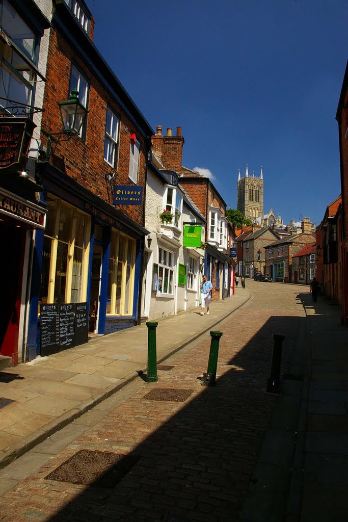 Steep Hill, Lincoln, Lincolnshire, England