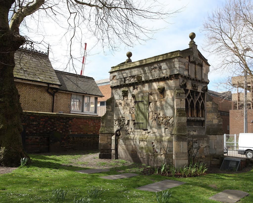St Marys Conduit c1540. Lincoln High Street.