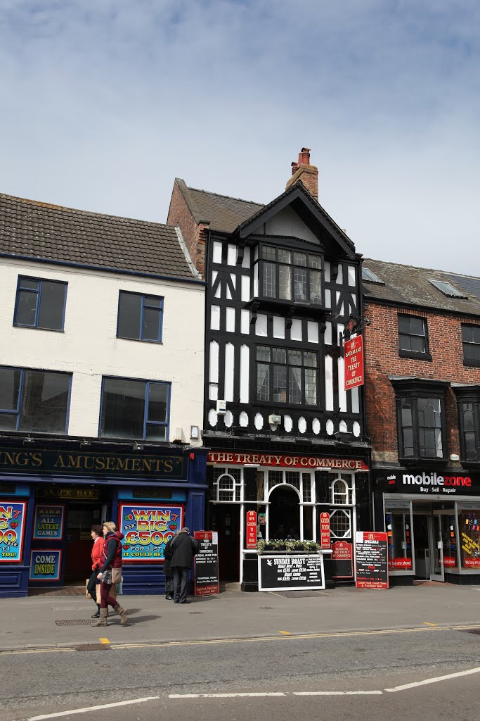 The Treaty of Commerce pub High Street Lincoln.
