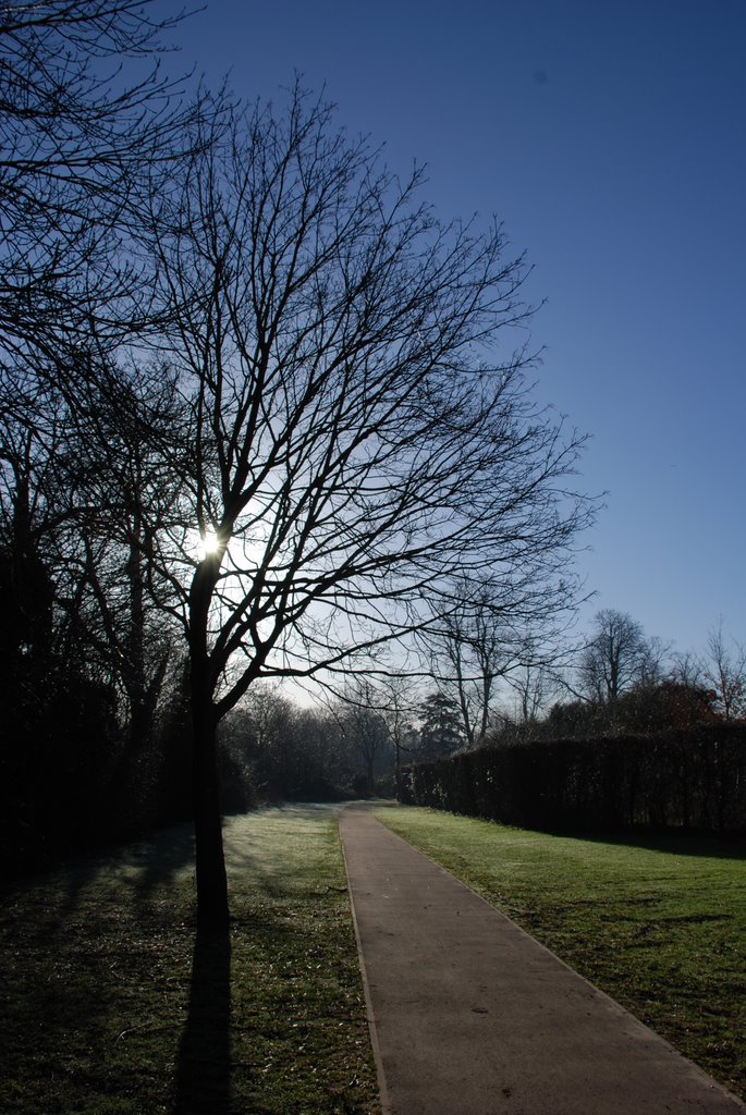 By the leisure centre, Leatherhead
