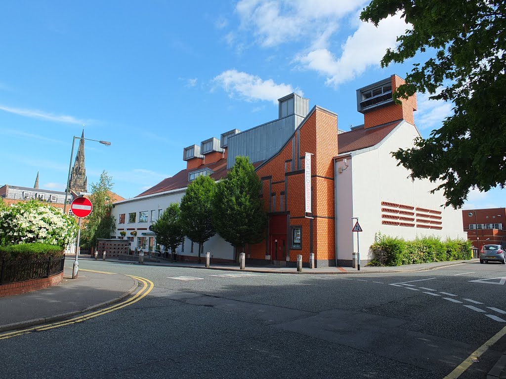Lichfield, the Garrick Theatre and Dovecote.