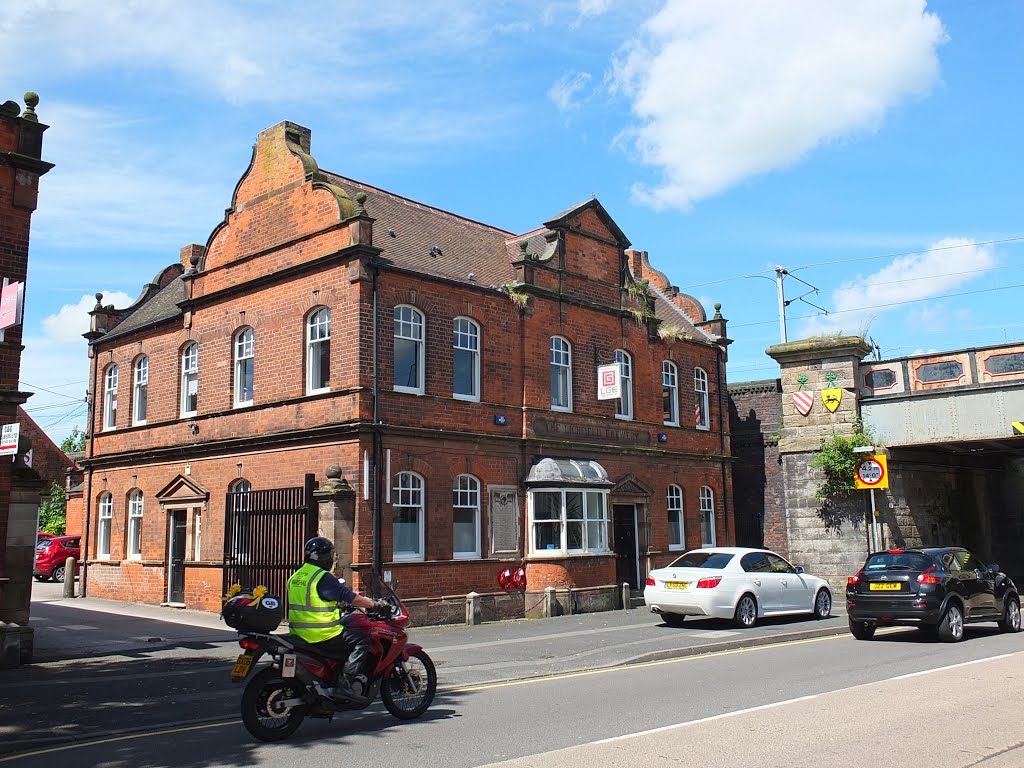 Lichfield, The Old Lichfield Brewery buildings St Johns Street.
