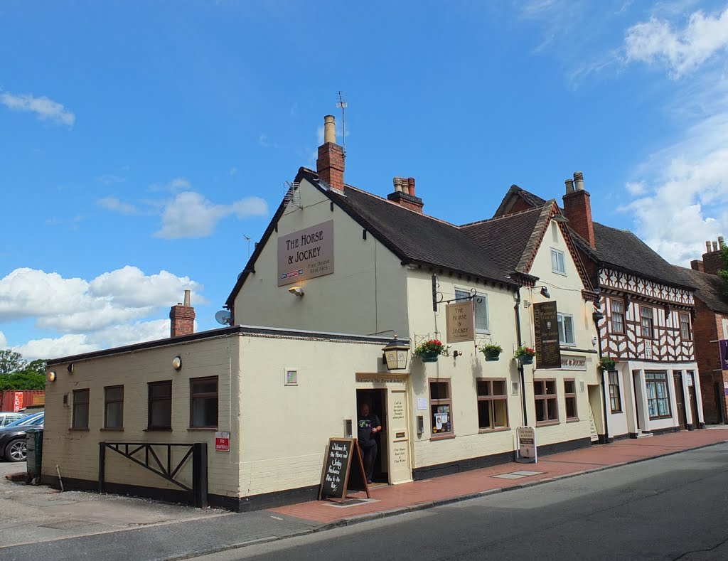 Lichfield, The Horse & Jockey pub.