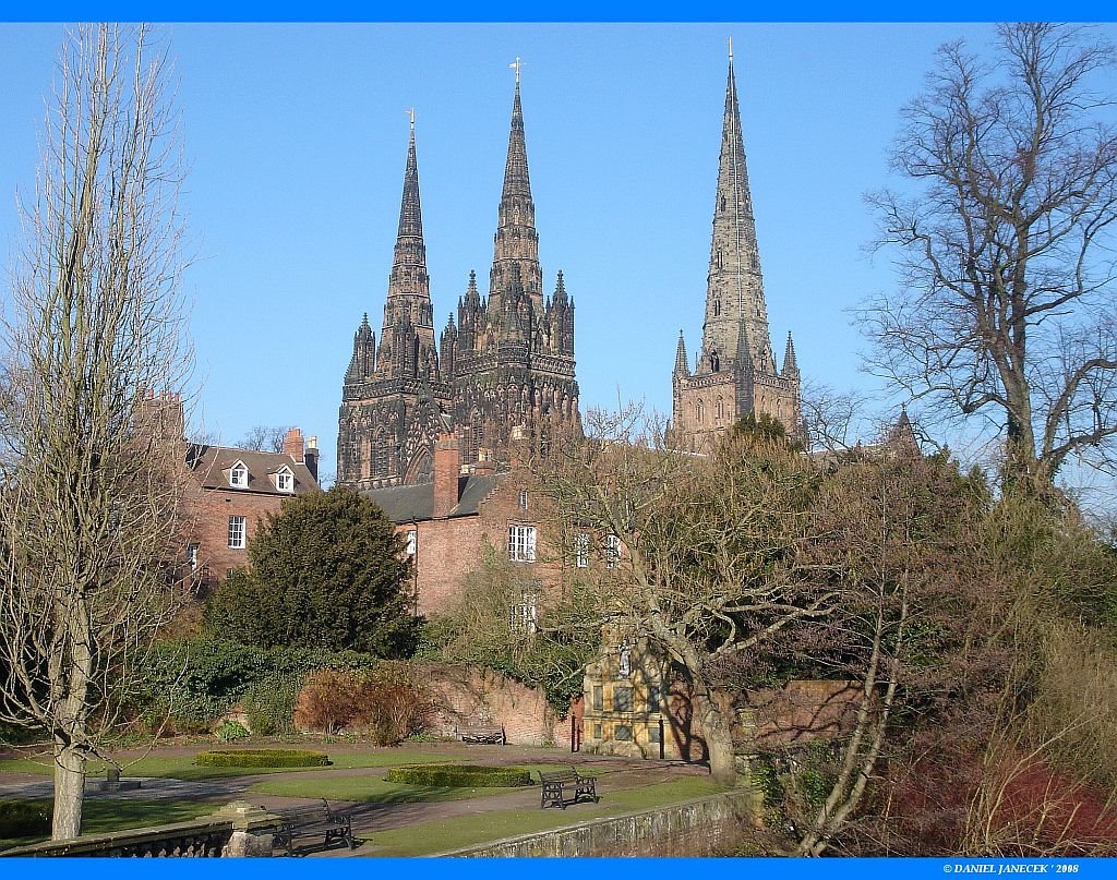 * CATHEDRAL IN LICHFIELD *