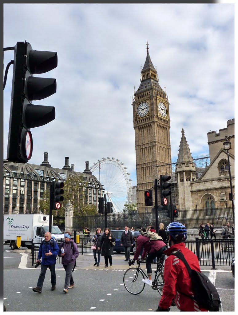 London ... Eye ... Ben ... Traffic ... LIFE!