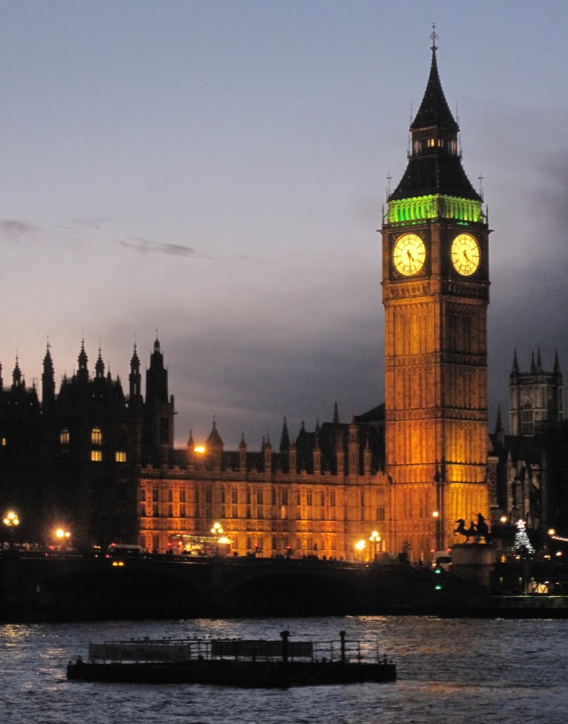 Big Ben@ Night Westminster London