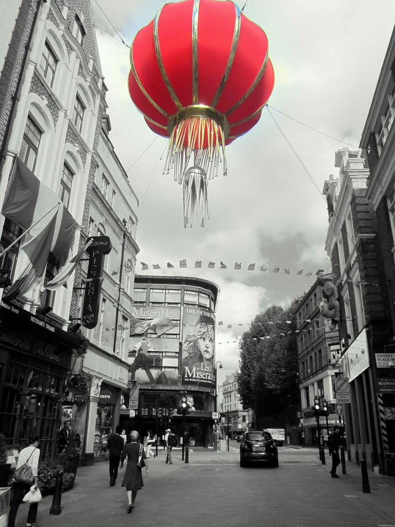 Čínska štvrť v Londyne / Chinatown
