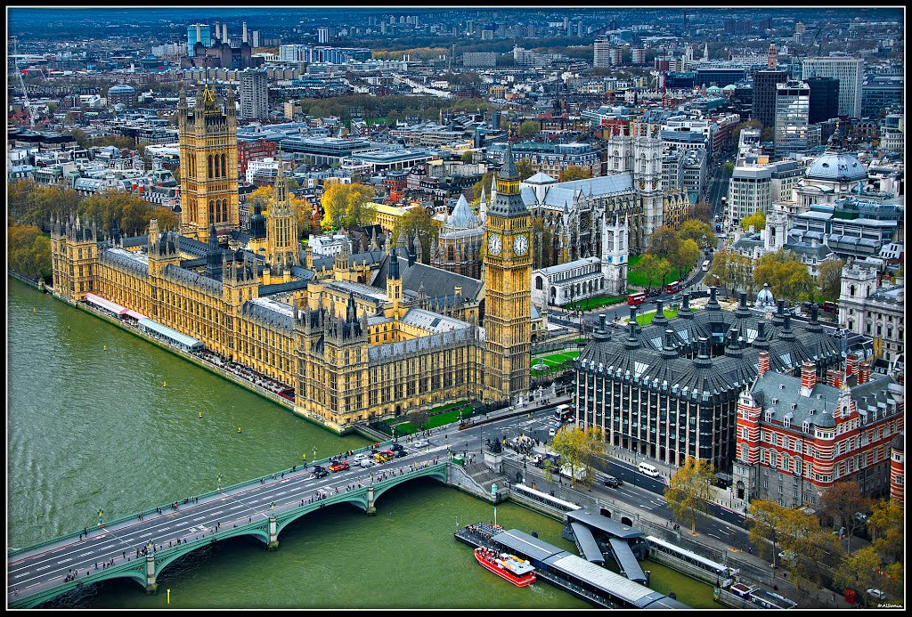 Palace of Westminster. Parliament of the United Kingdom. London.