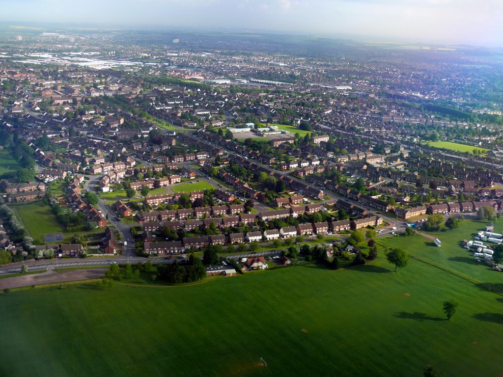 Luton from the air