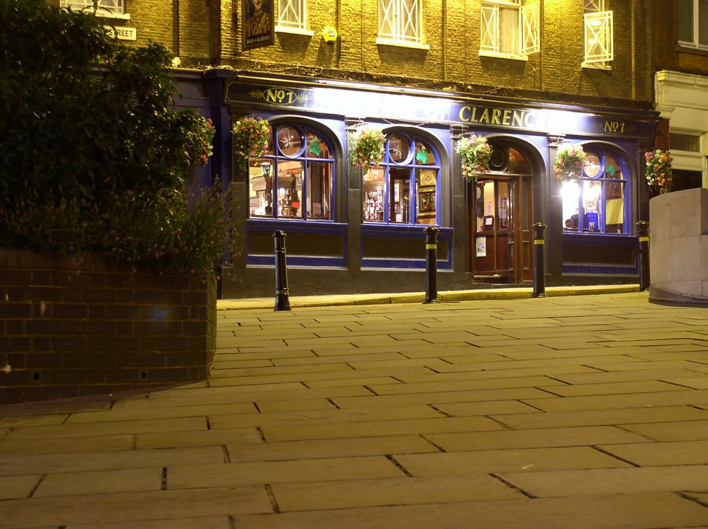 The Duke Of Clarence in the night light