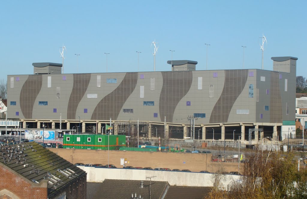 Luton Rail Station new Multi-Storey Car Park , Midland Road.