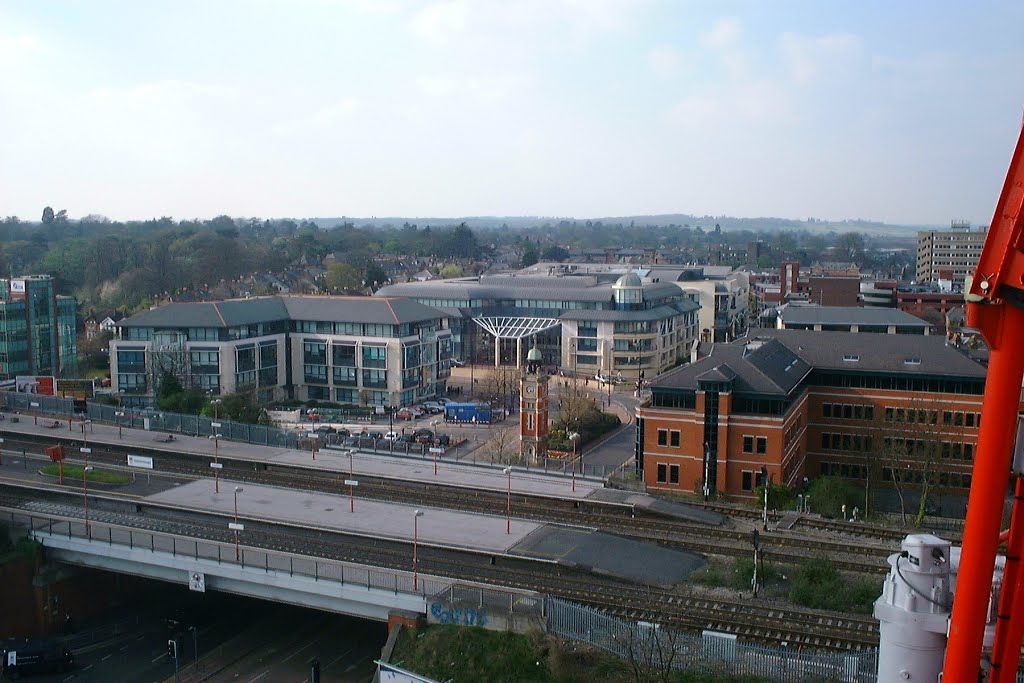 Maidenhead tower crane view