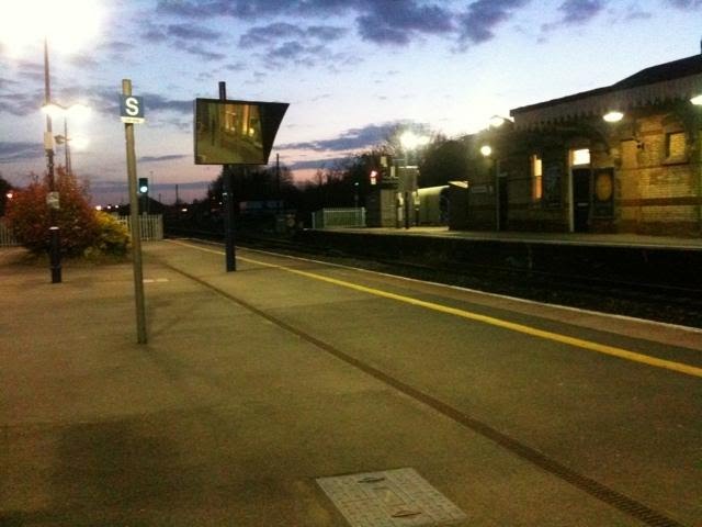 Maidenhead, platform 4 trains to Reading