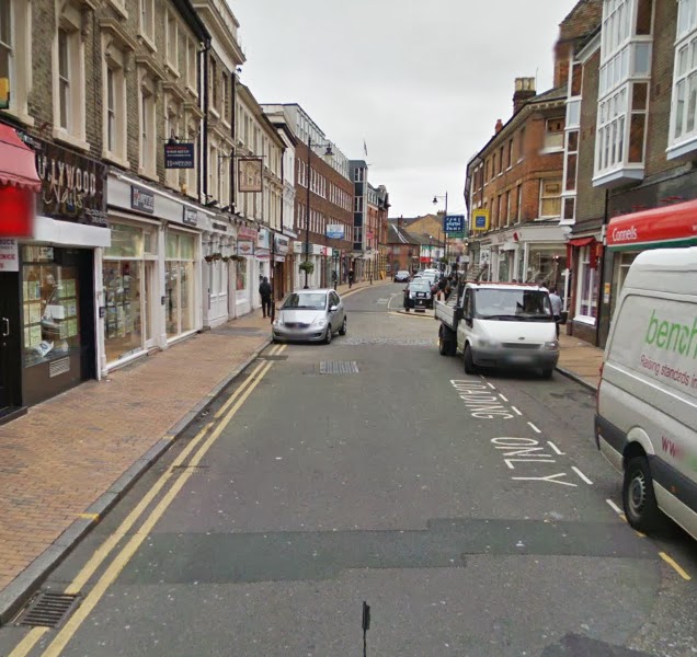 View along Queen Street near by Hamptons International Sales property for sale in  Maidenhead