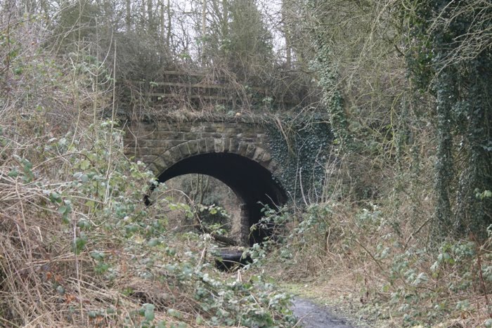 Old railway bridge in Mansfield