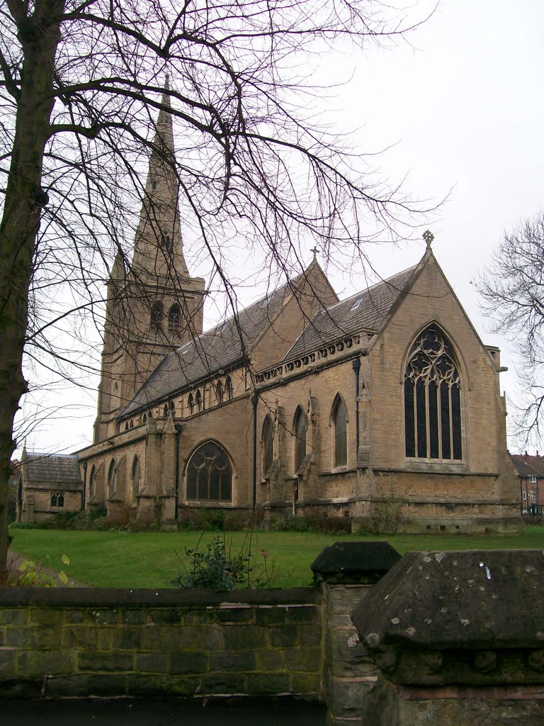 St Johns Church in Mansfield