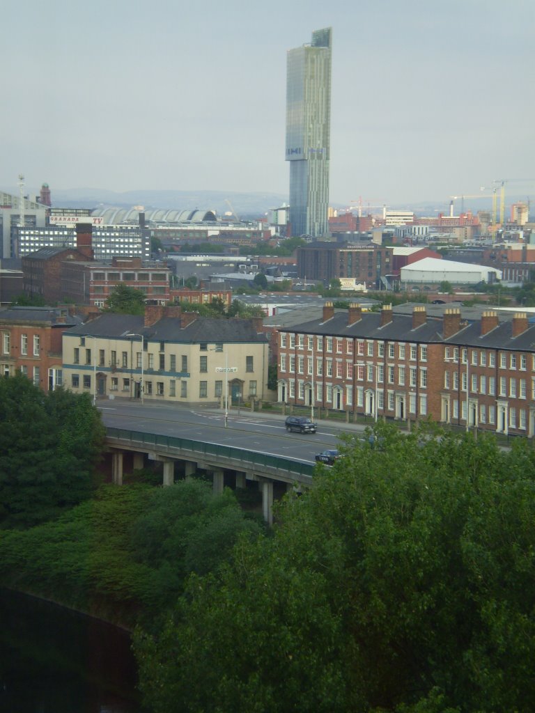 a stupidly tall building