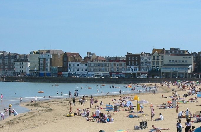 Margate beach, July 2003