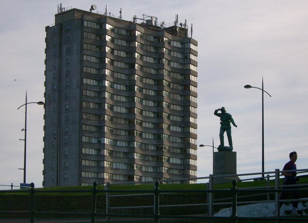 Margate Denkmal und Hochhaus