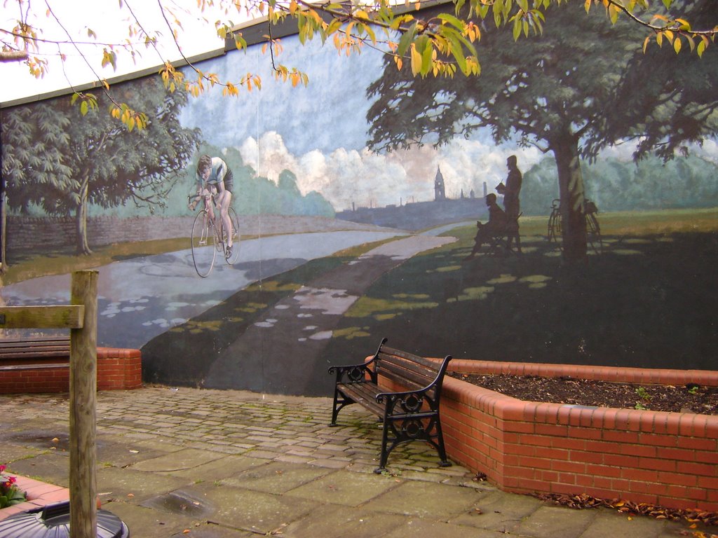 Beryl Burton Mural.