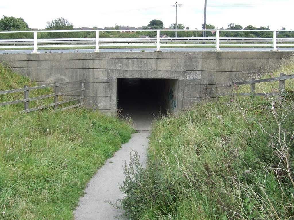 Footpath Tunnel Under the M621 Motorway