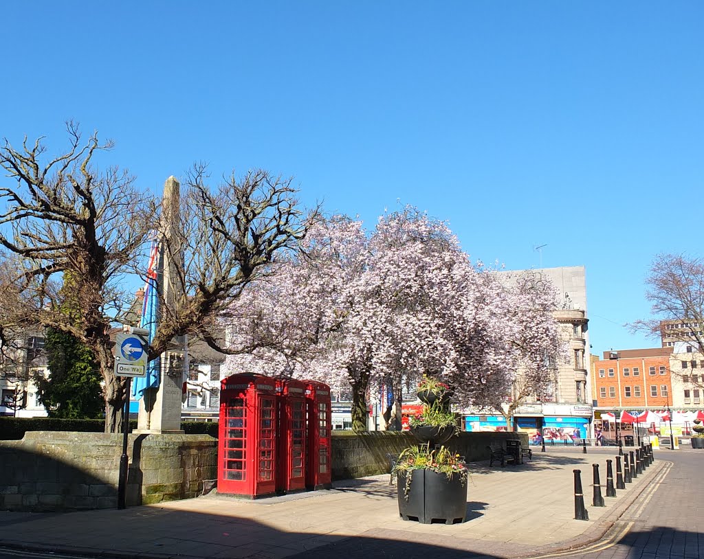Northampton Town Centre, Memorial  at All Saints church.