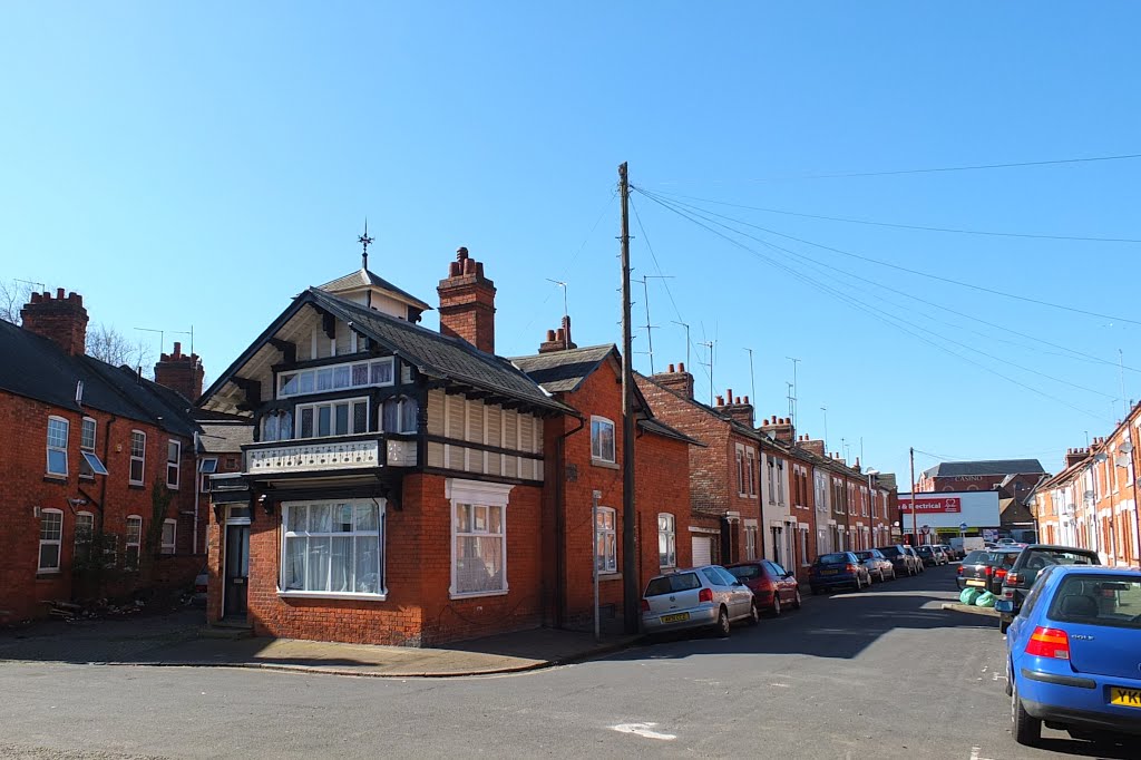 Northampton, terrace houses, Victoria Gardens.