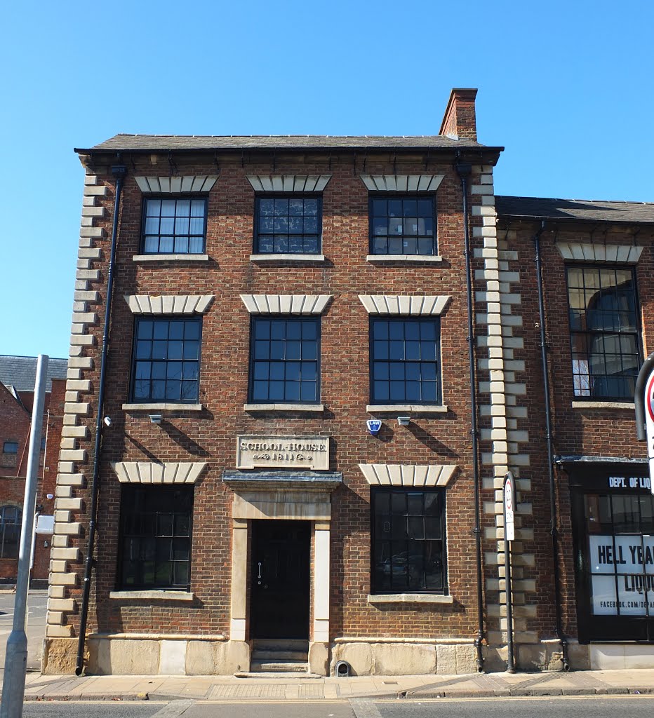School House building  c1811 Northampton.