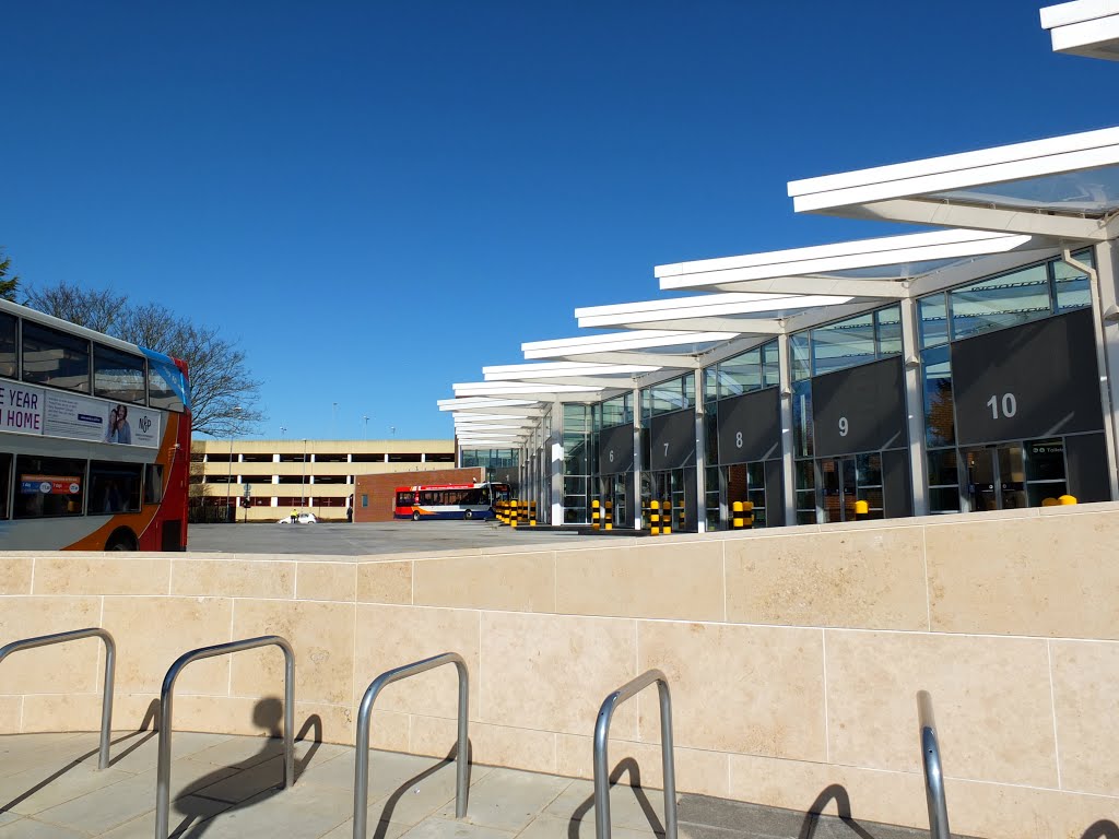 Northampton Towns North Gate Bus Station.