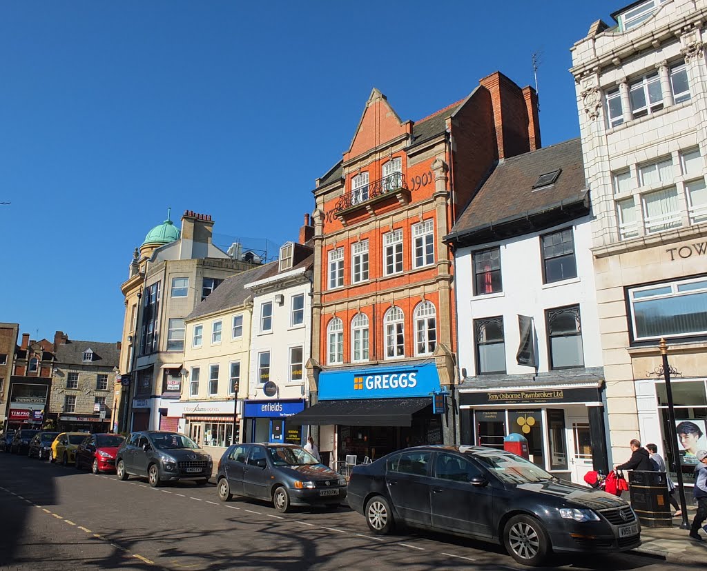 Northampton Town centre.