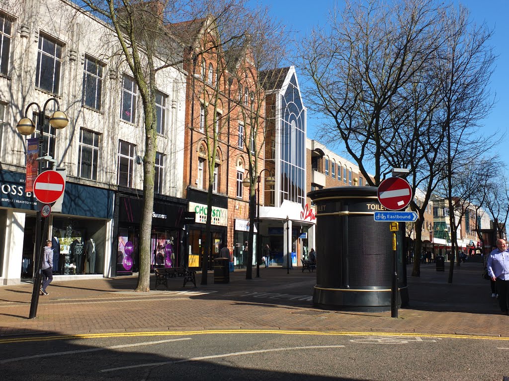 Northampton Town centre.