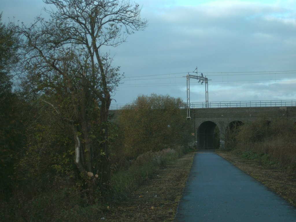 River Nene & Railway Line