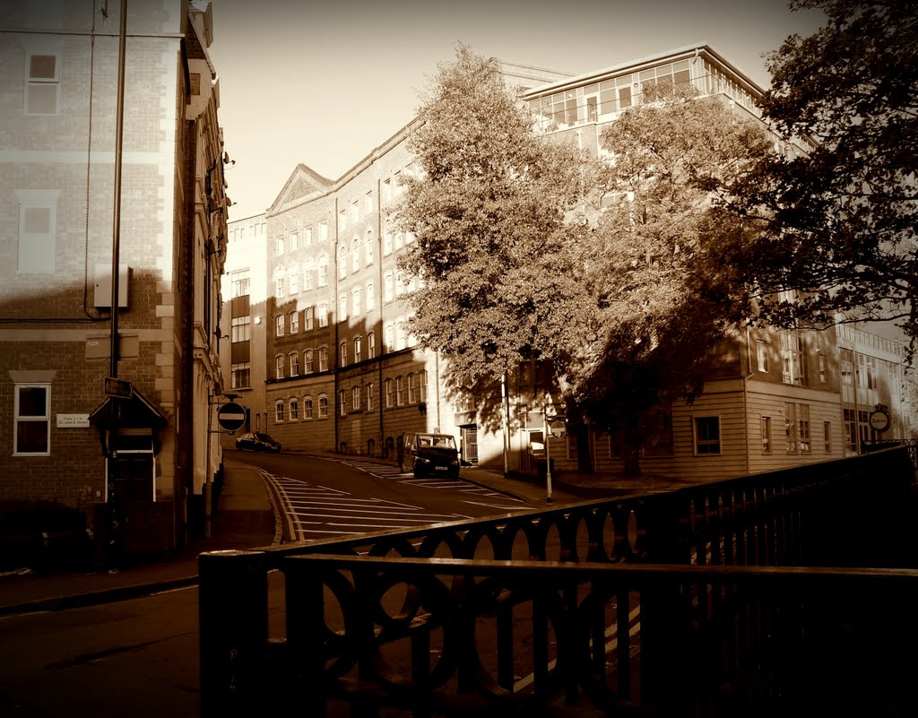 Utcarészlet...Northampton St Johns Street..U.K.