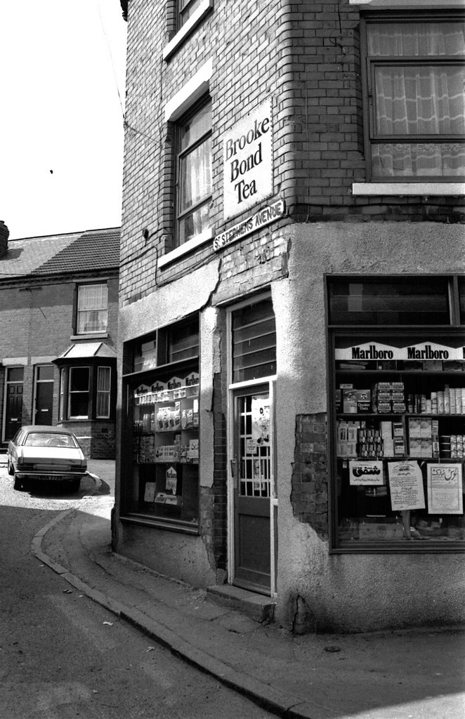 Sneinton, St Stephens Avenue, c. 1982