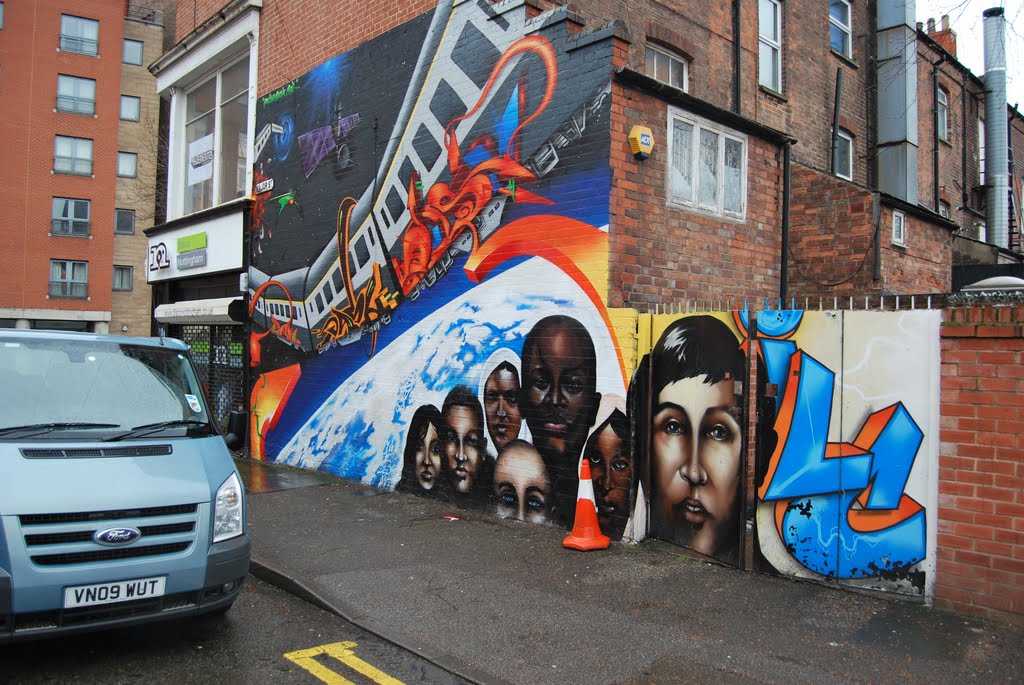 Graffiti,Major St,Nottingham
