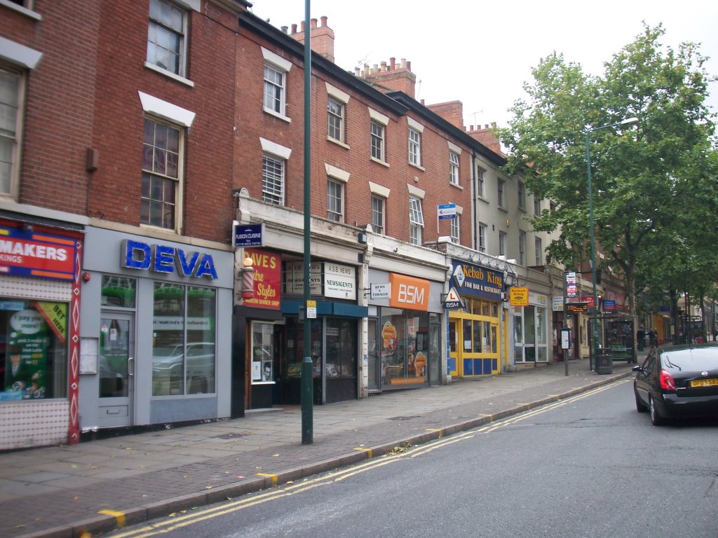 Shops on Mansfield Road