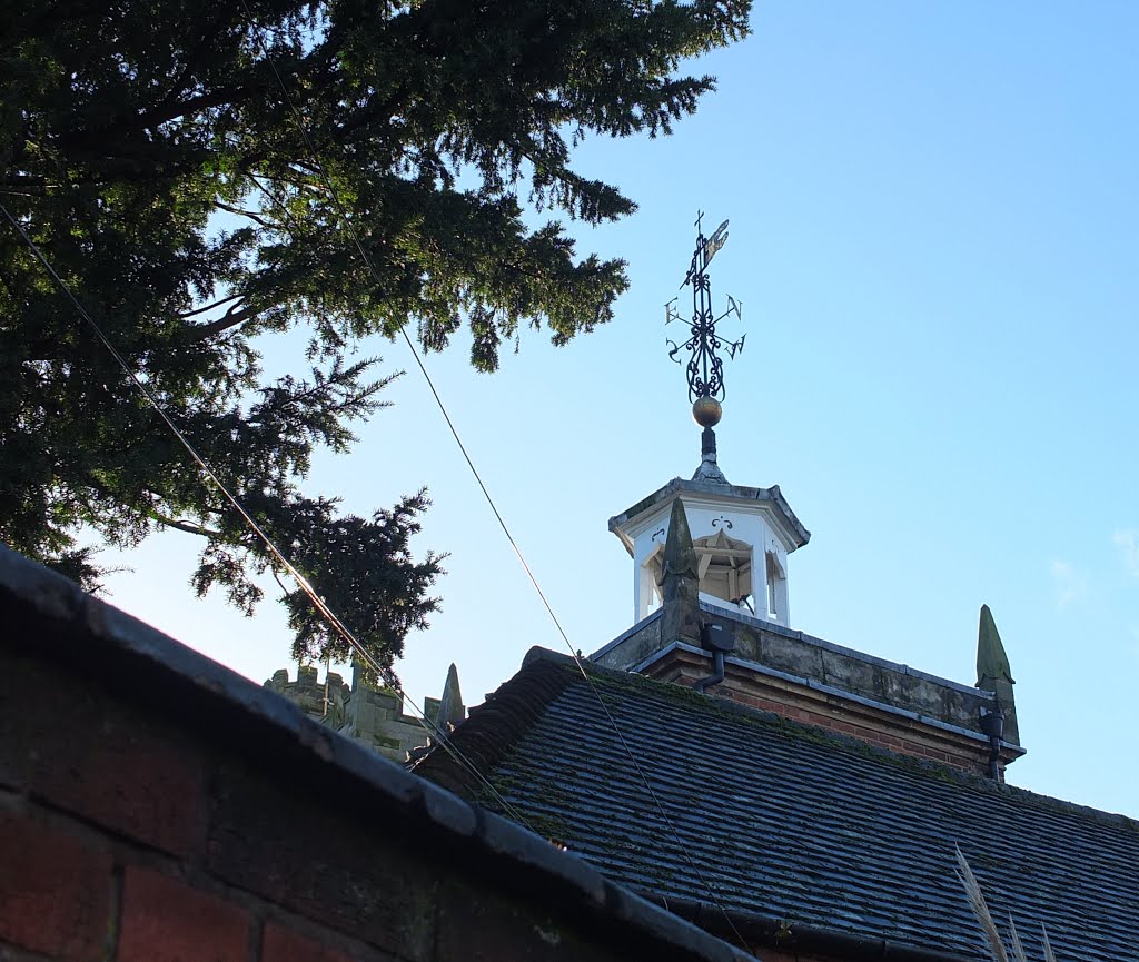 Towers & and the weathervane, Vicarage Street, Nuneaton.