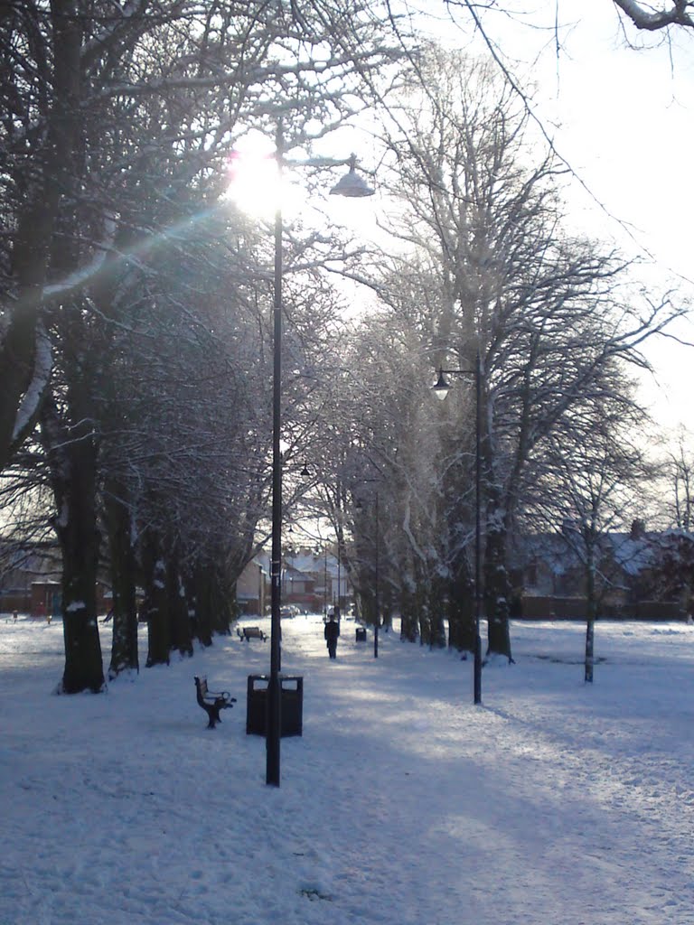 Abbey Green, Nuneaton (January 2010 Snowfall)