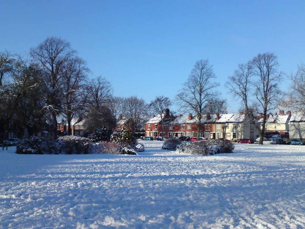 Abbey Green, Nuneaton (January 2010 Snowfall)