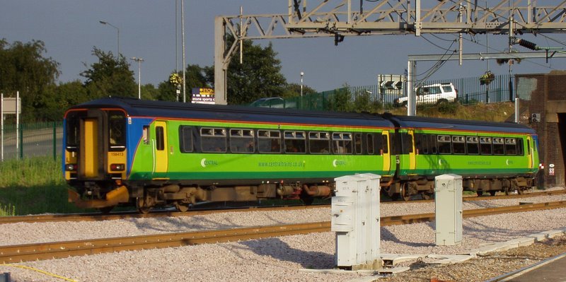 Central trains dmu at Nuneaton