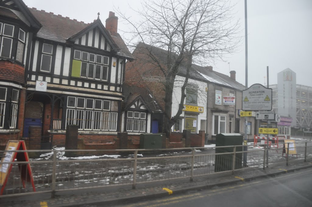Nuneaton : A444 Coton Road roadside